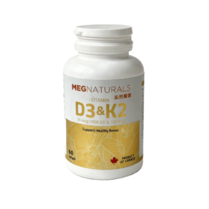 MEGNATURALS美然菁源 維生素 D3&K2
